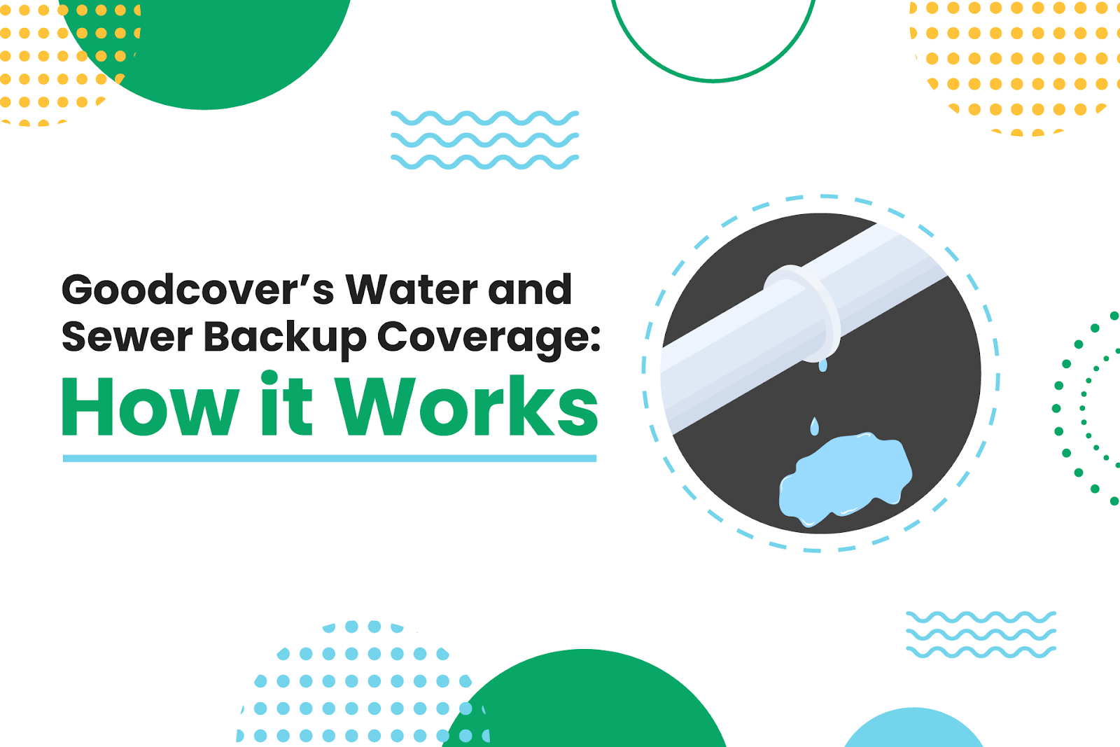 Goodcover’s Water and Sewer Backup Coverage: How It Works