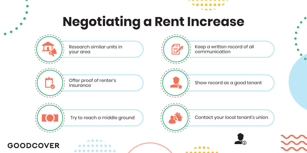 Even with few rent increase laws in Texas, you can try to negotiate a rent increase.