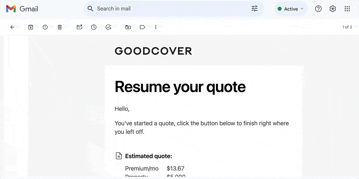 Resume Quote Experience