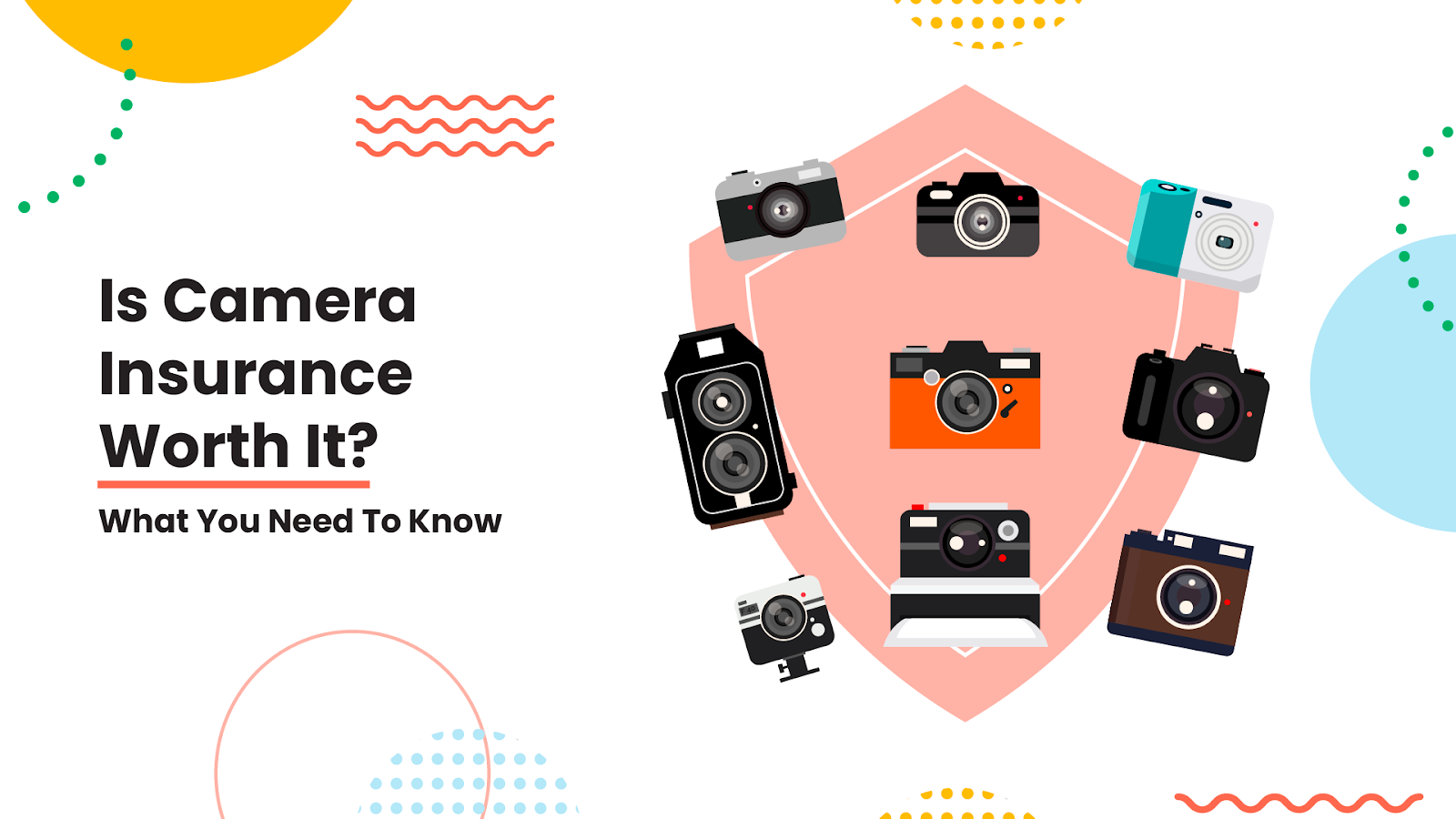 Camera insurance can help protect you from paying to replace damaged gear.