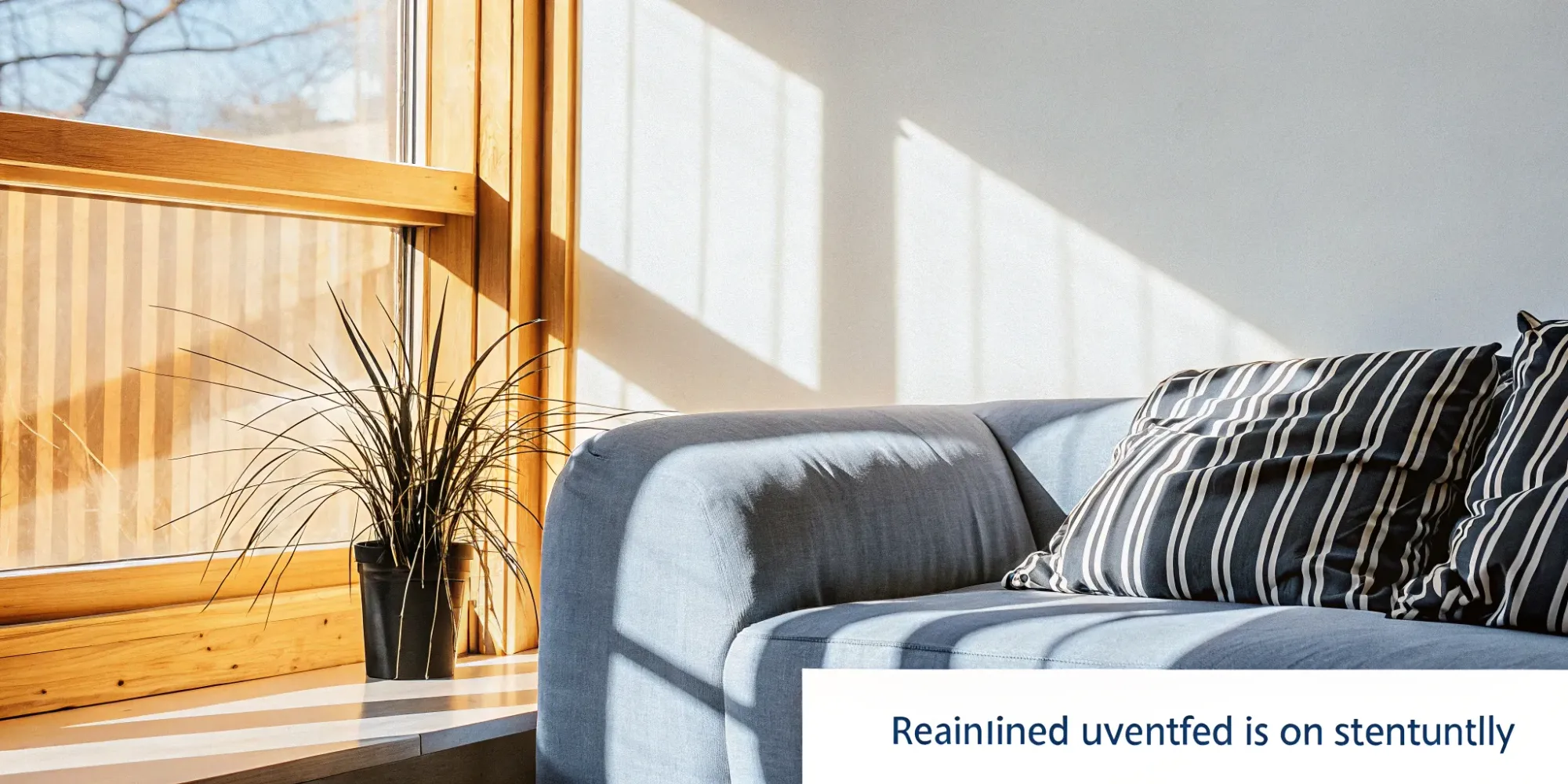 Rental property living room. Home insurance protects landlords from risks.